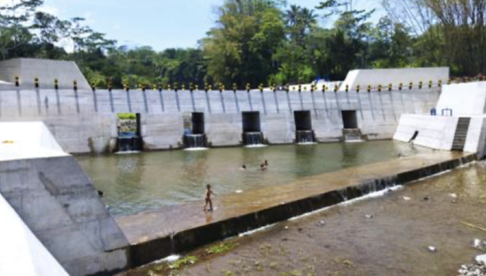 Supervision of Sabo Dam at Trising River, Magelang Regency